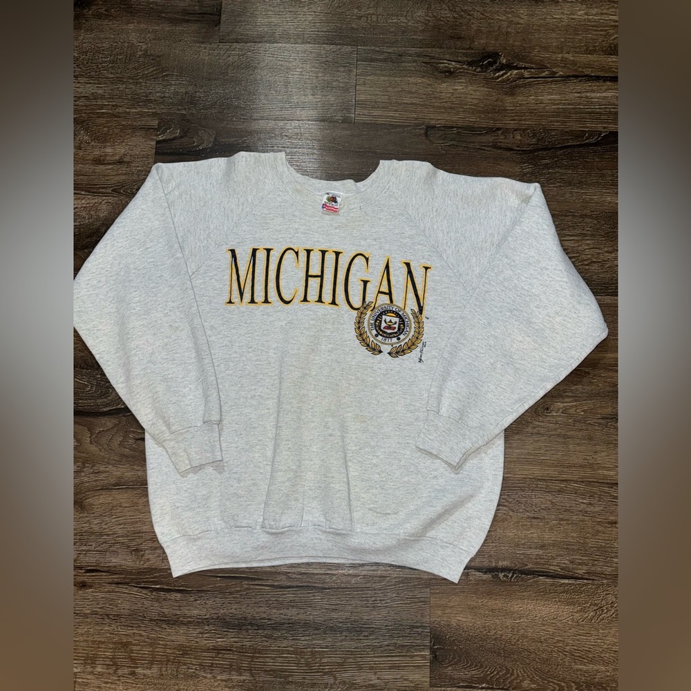 Vintage The University of Michigan Crewneck Size XL